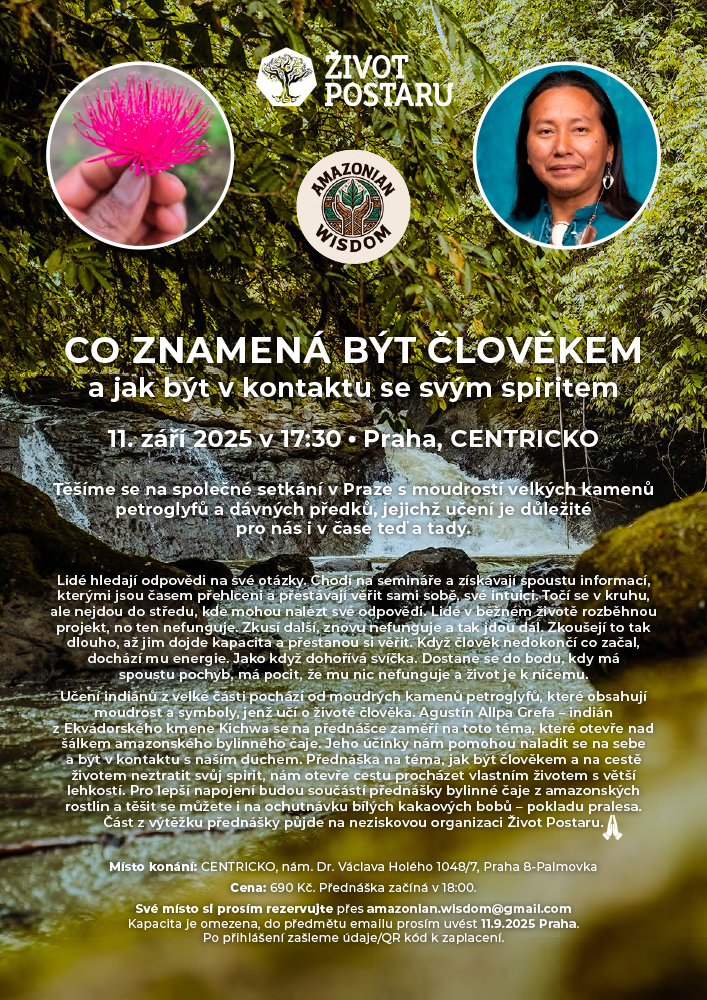 Přednáška v Praze 11.9.2025